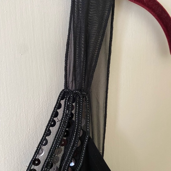 Sequin black camisole - Picture 3 of 7